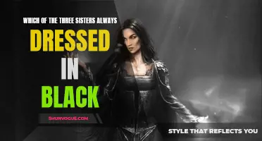 The Mysterious Sister: Unraveling the Secrets of the Always-Black Dresser