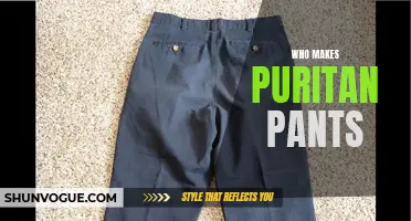 The Makers of Puritan Pants: A Detailed Look at the Companies Behind the Iconic Brand