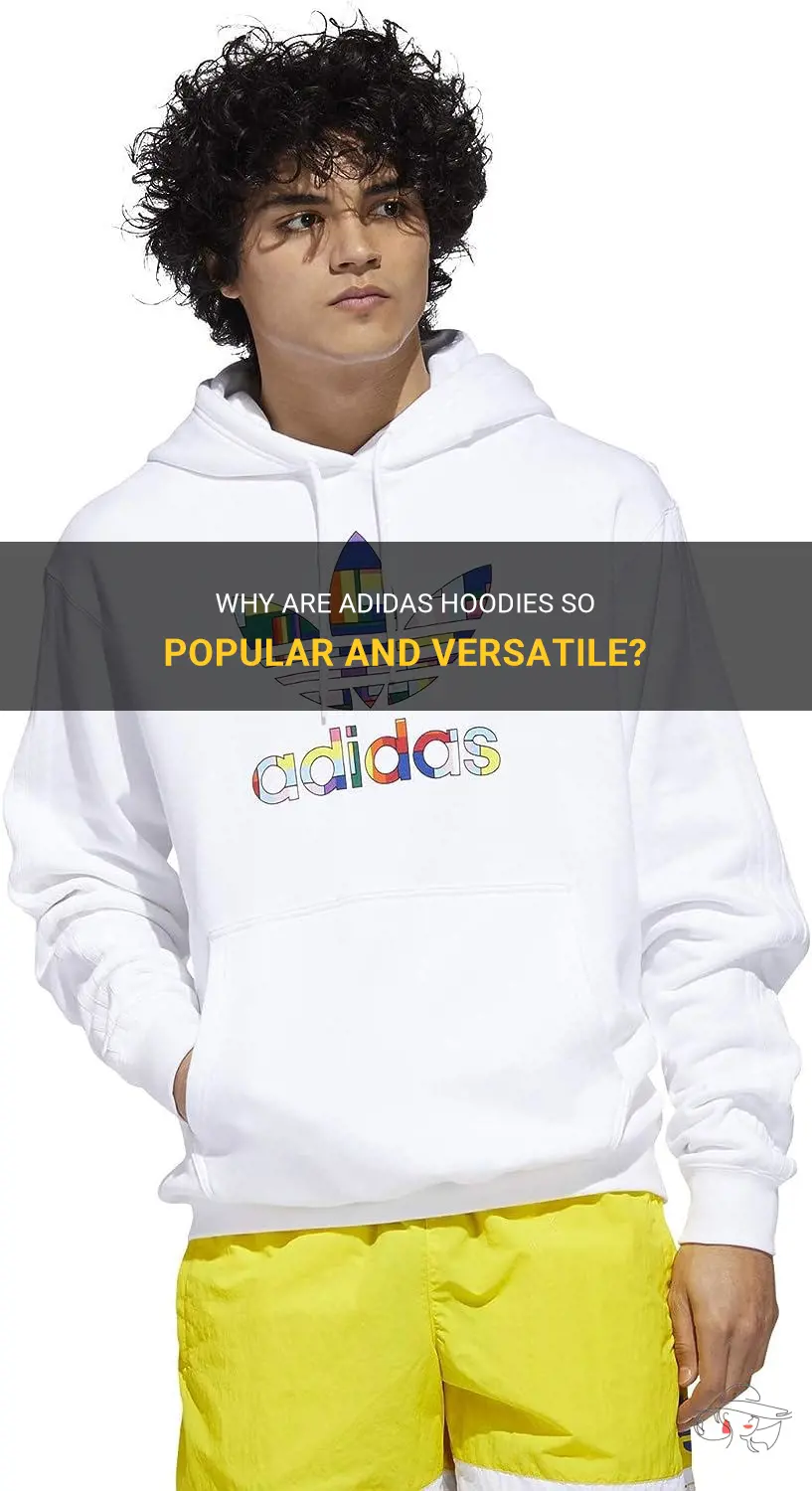 why are adidas hoodies so bi