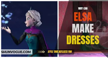The Magical Abilities of Elsa: Exploring Why She Can Create Dresses