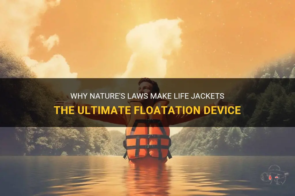 why does a life jacket help you float physics