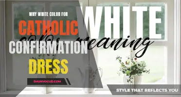 Exploring the Symbolism and Tradition Behind the White Color Choice for Catholic Confirmation Dresses